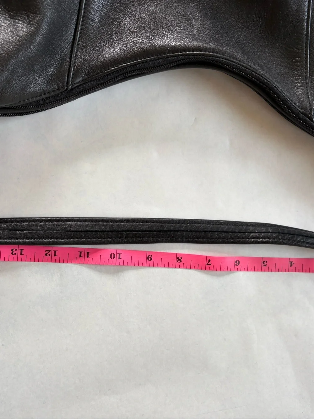 Tignanello - Black Leather Hobo with Gold Hardware